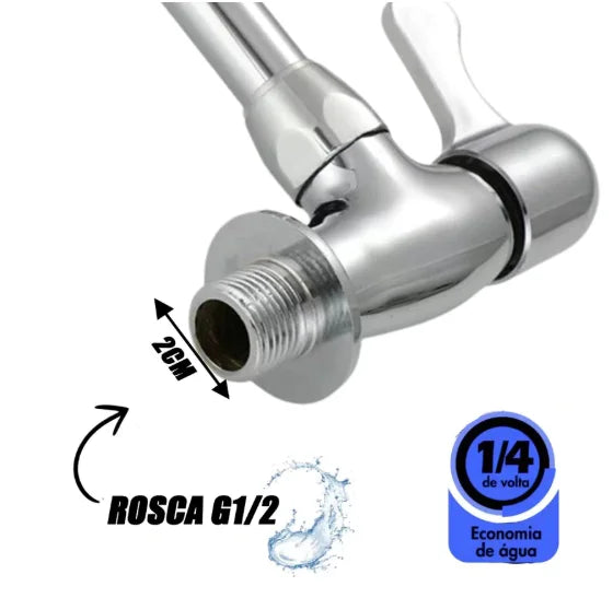 Torneira Gourmet Flex 360°