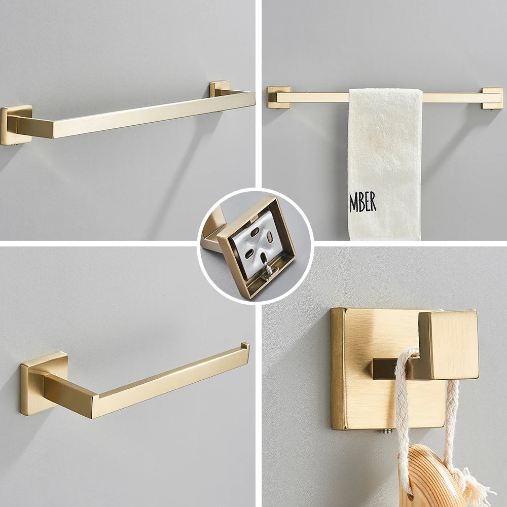 Kit Acessórios Banheiro Lux