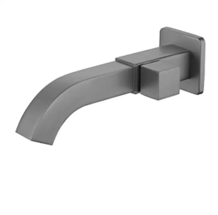 Torneira Escovada para Banheiro com Alavanca Lateral Design Moderno