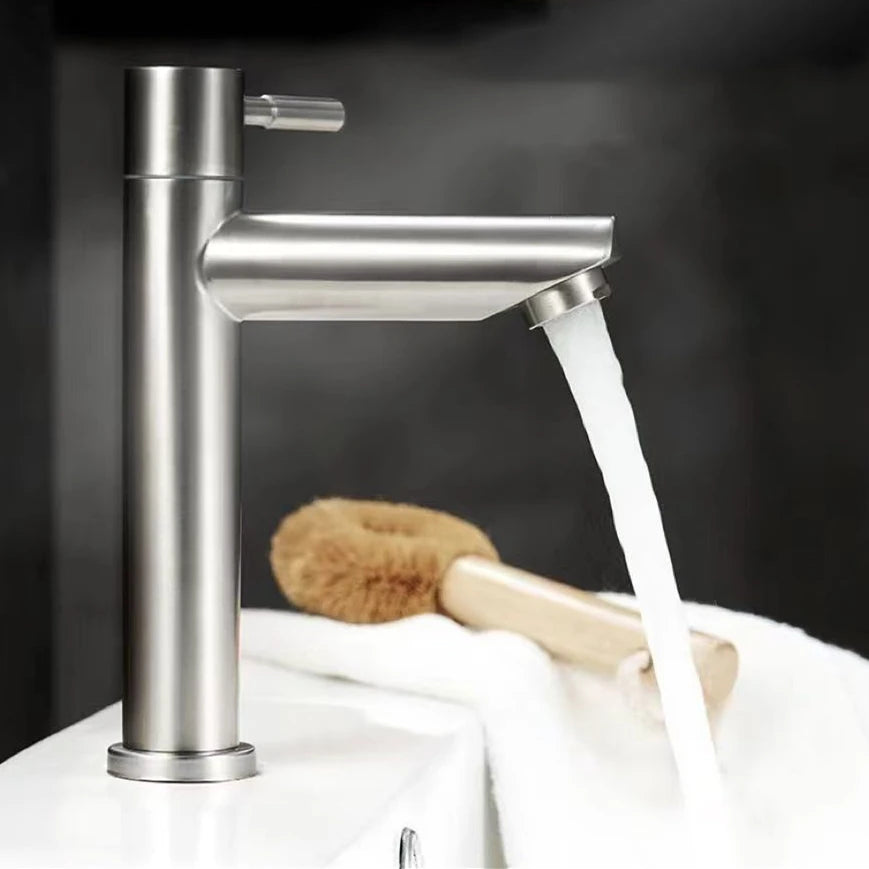 Torneira Minimalista Inox Flow